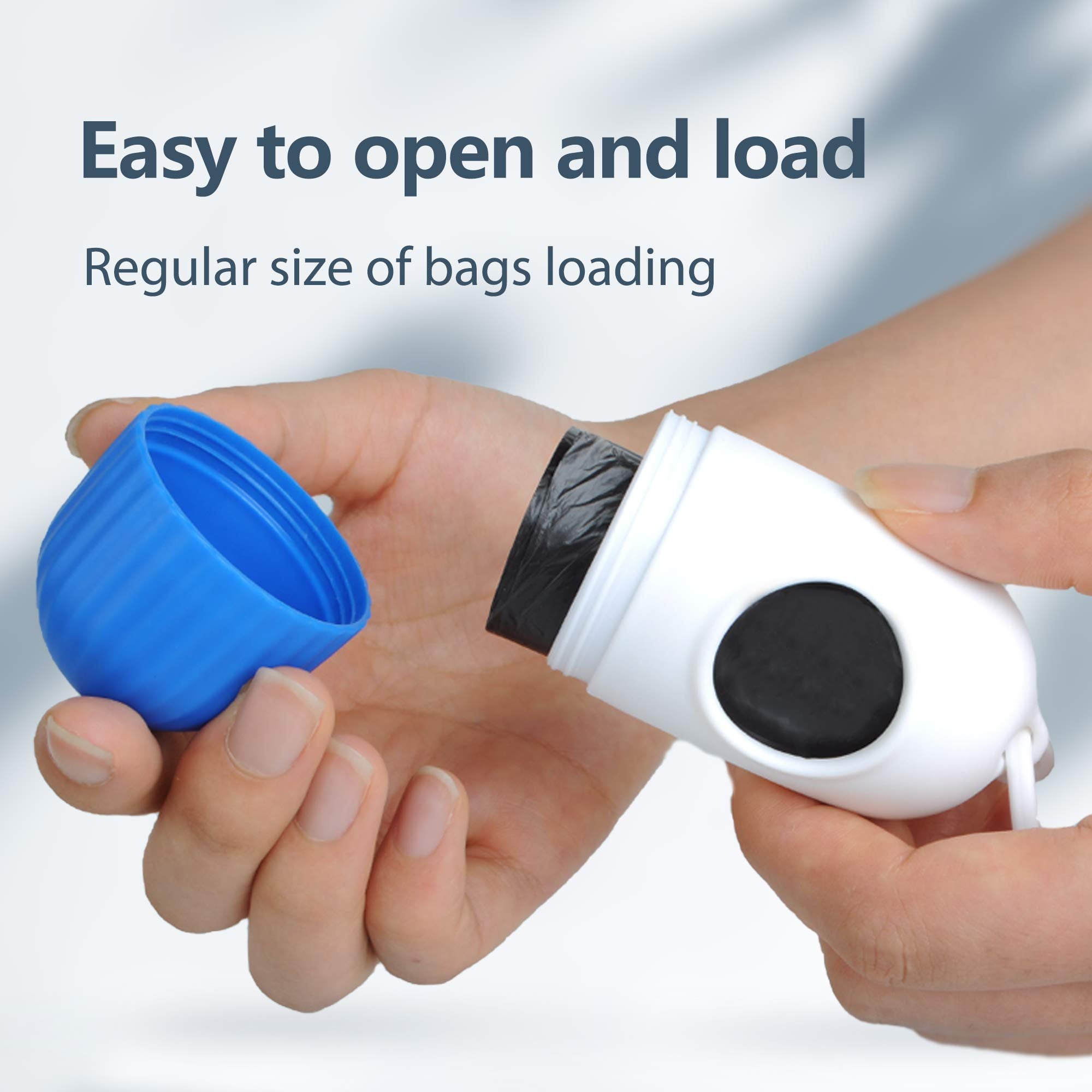 Fida leash features reflective tape for better visibility in low light.
