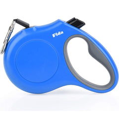Fida retractable dog leash 16ft handle close-up shows soft grip for comfortable walks
