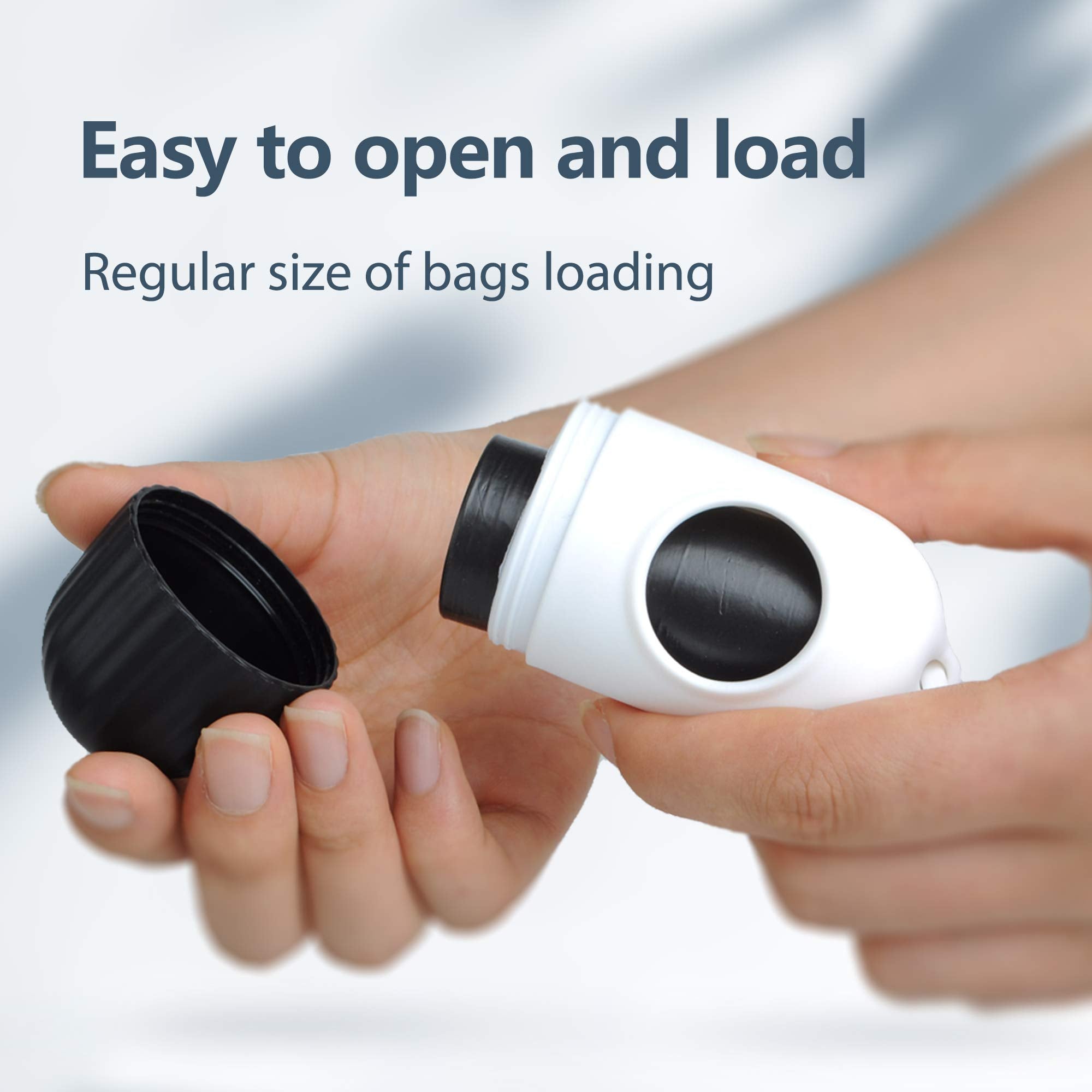 Fida retractable leash Roll-On Roll-Off design allows quick distance adjustments.