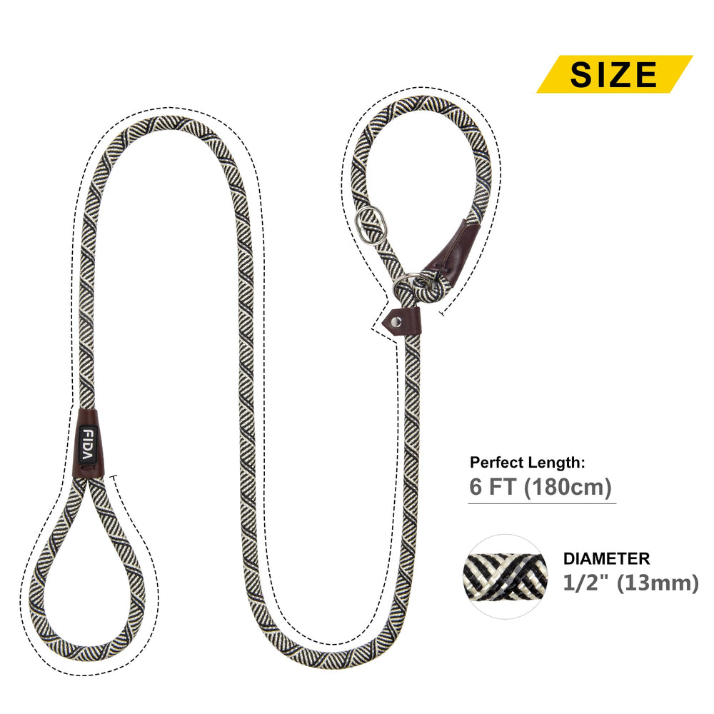 Fida slip lead on a hiking outing for comfortable outdoors
