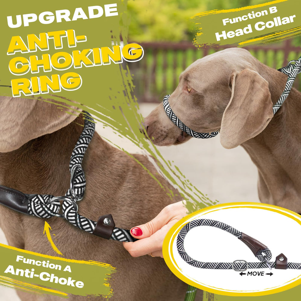 Fida Slip Lead adjustable loop on demonstrates quick fit and removal