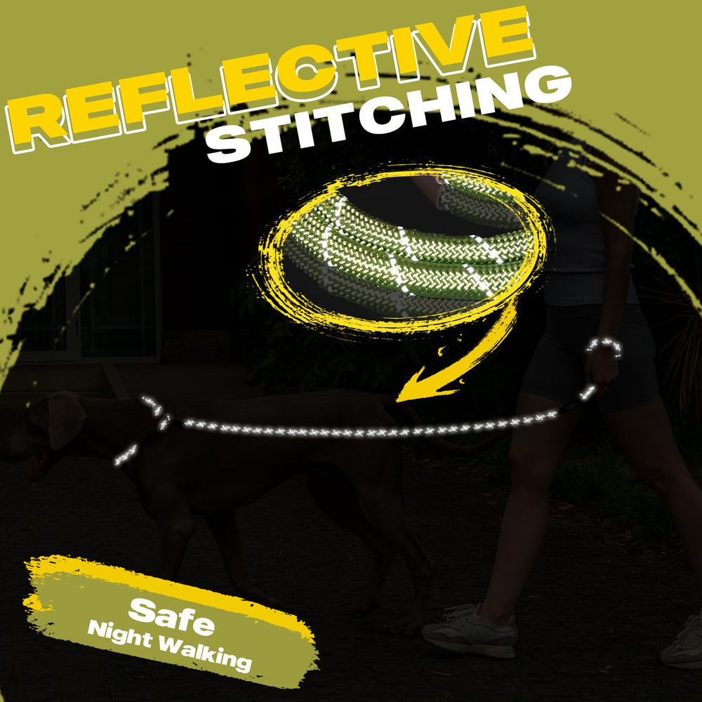 Fida Slip Leads adjustable loop for quick, secure on-off.