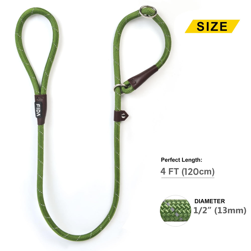 Fida Slip Leads designed for large and medium dogs.