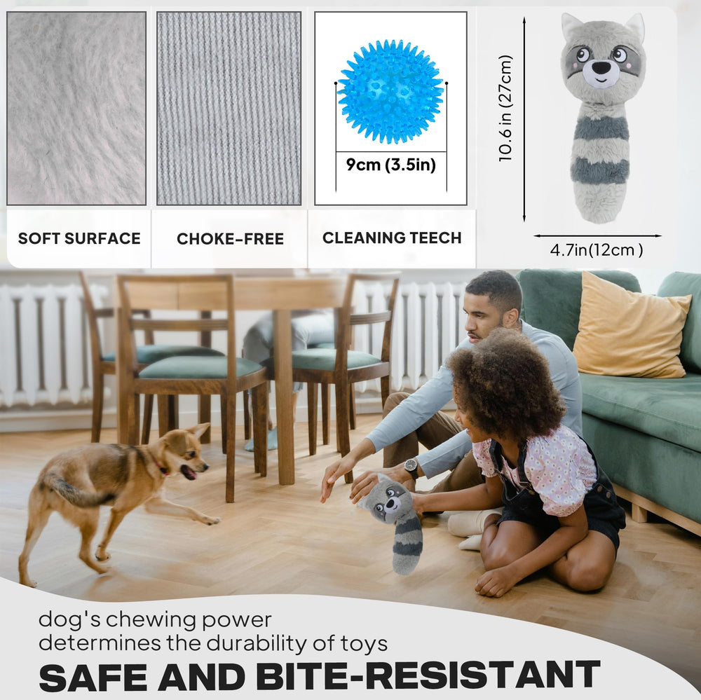 Fida squeaky dog toy fetch mode supports training and outdoor stimulation