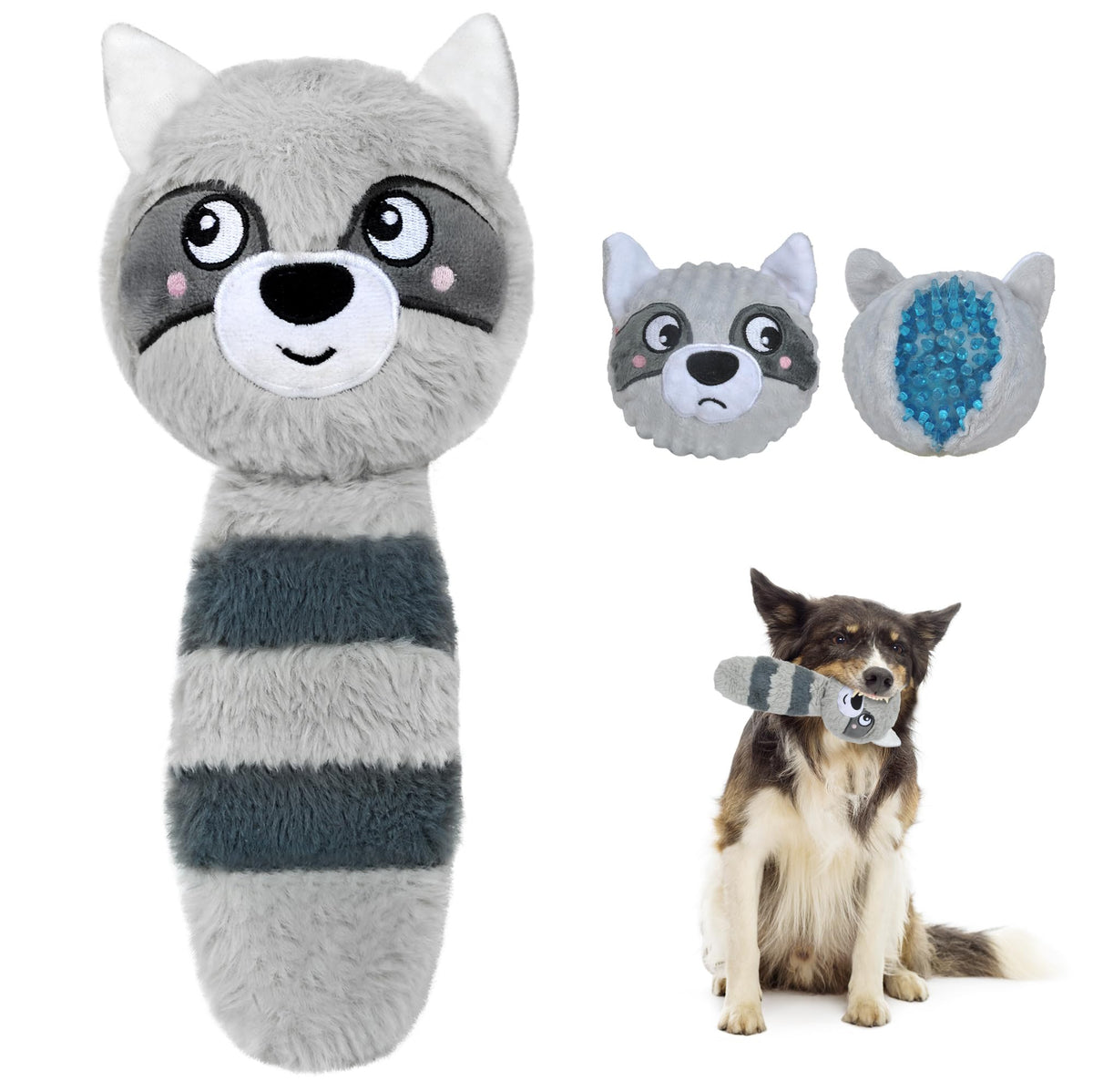 Fida squeaky dog toy outer crinkle layer for engaging chew sessions and sounds