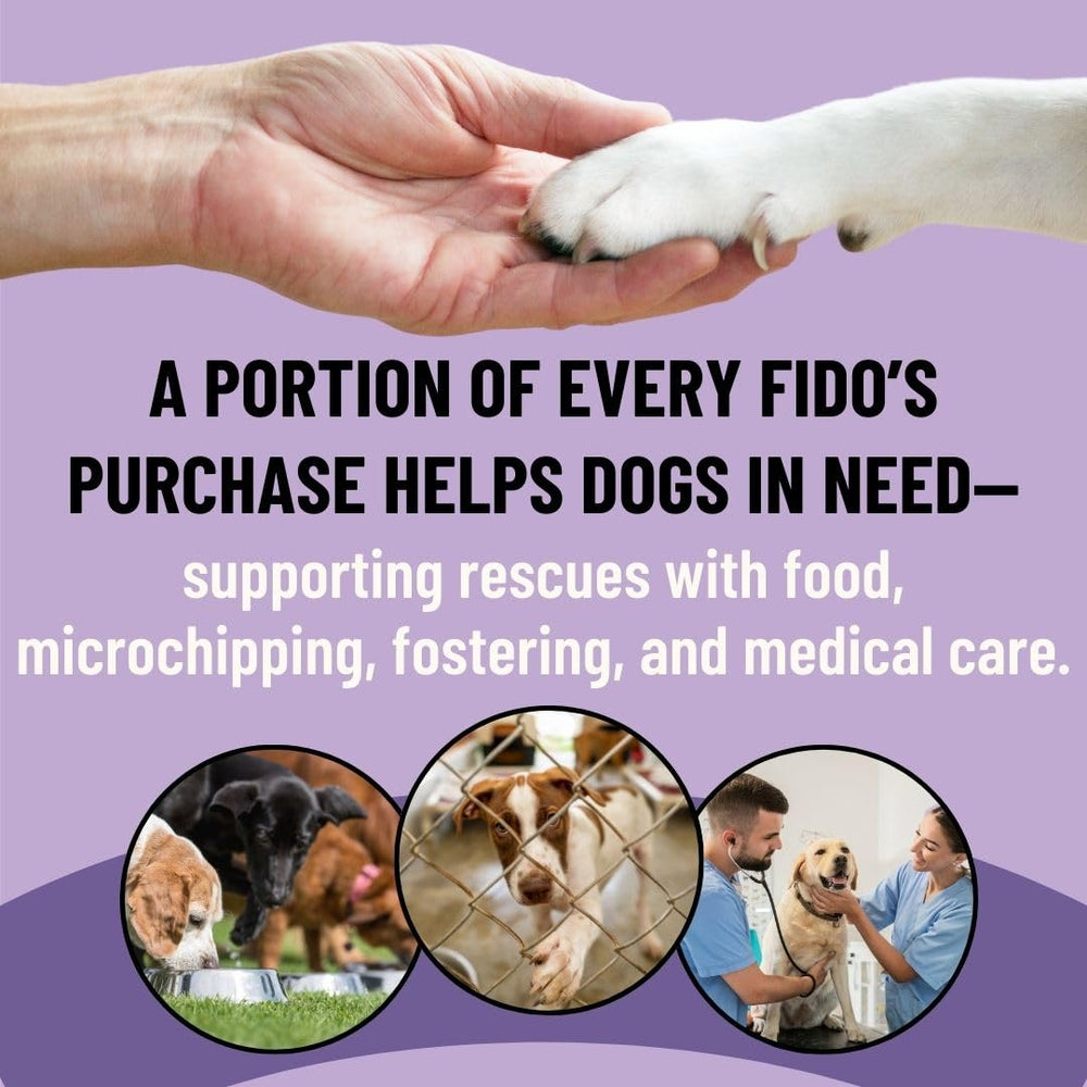 Fido's USA-made facility badge signals trusted production standards.