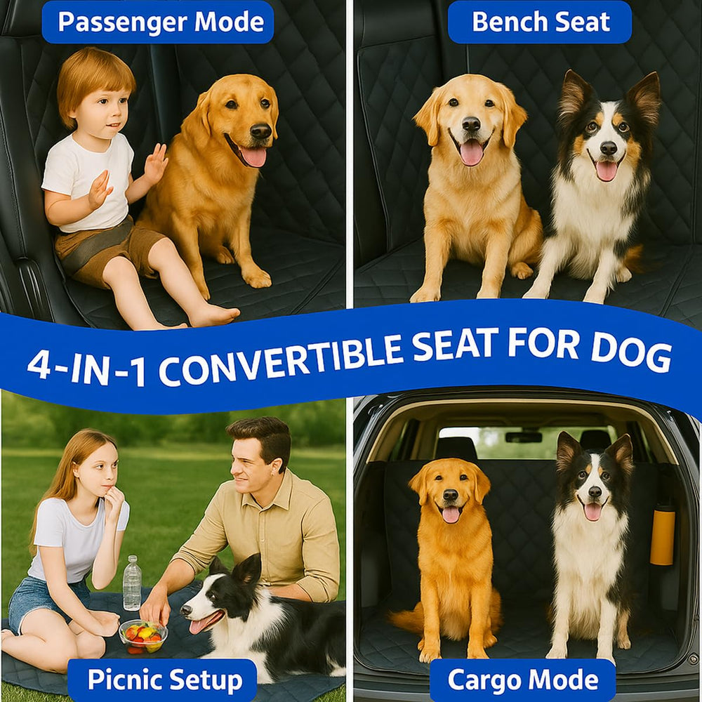 Fidozen easy-clean material makes quick wipe-downs after muddy adventures