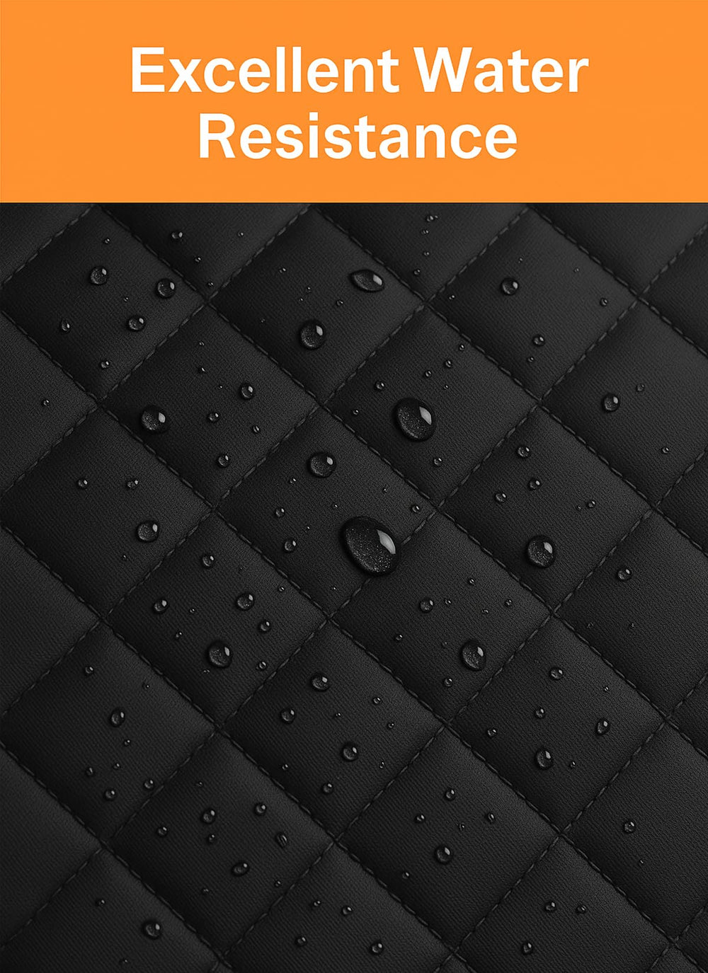 Fidozen non-slip backing and anchors keep the cover secure during drives