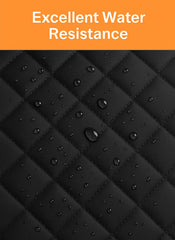 Fidozen non-slip backing and anchors keep the cover secure during drives