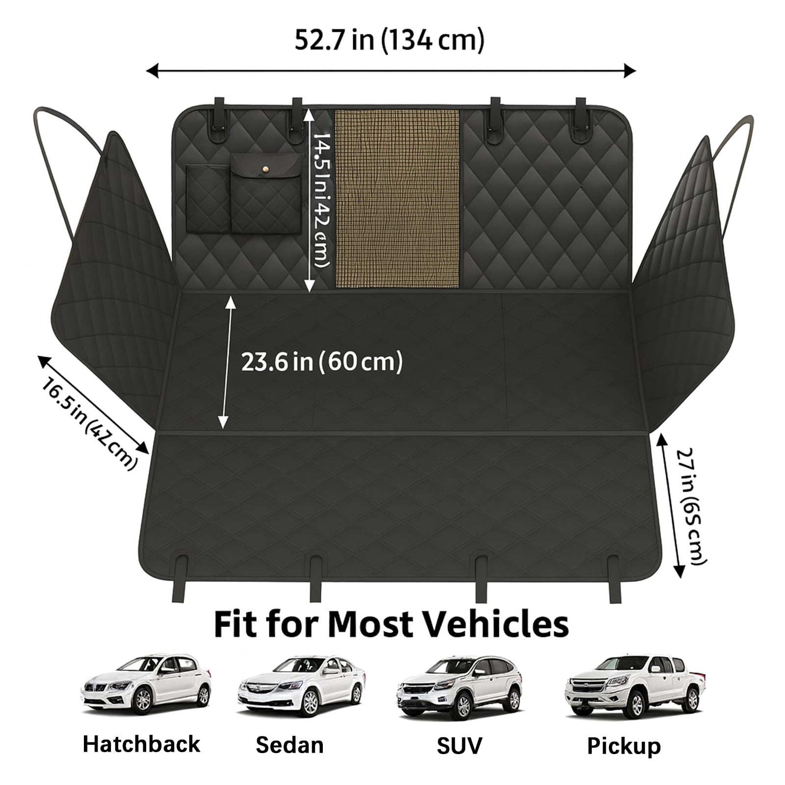 Fidozen non-slip pet protector features grippy base to minimize shifting