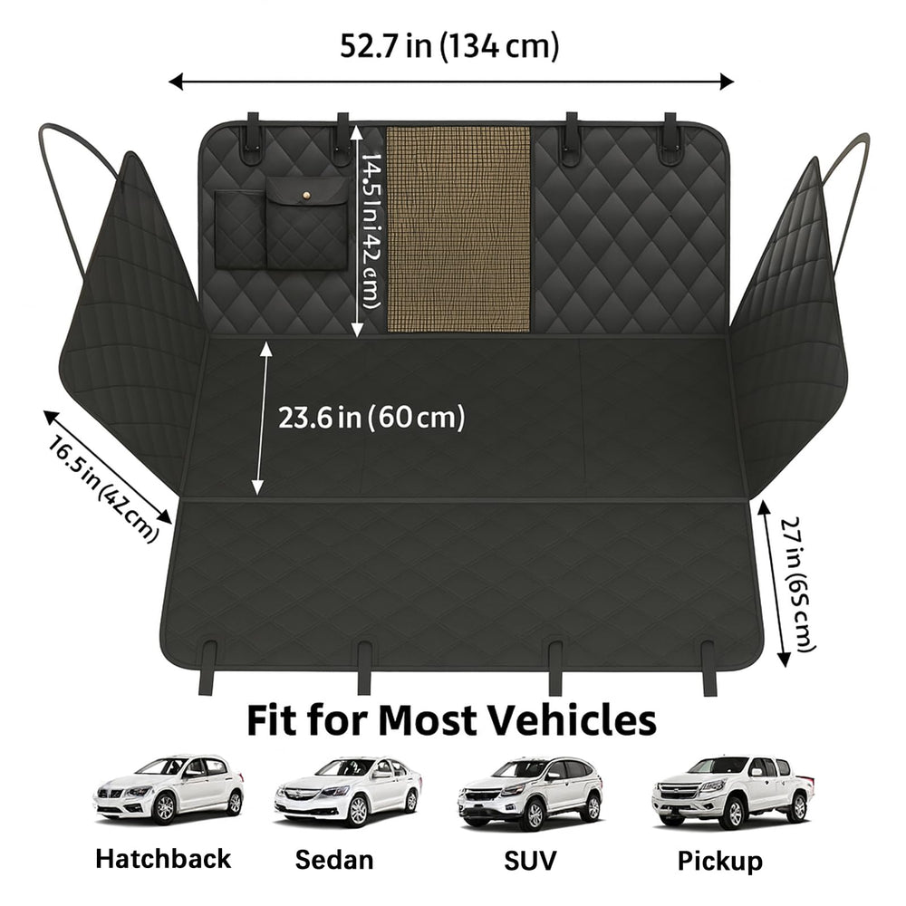 Fidozen non-slip pet protector features grippy base to minimize shifting