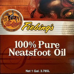 Fiebing's Neatsfoot Oil being applied to leather for preserved softness