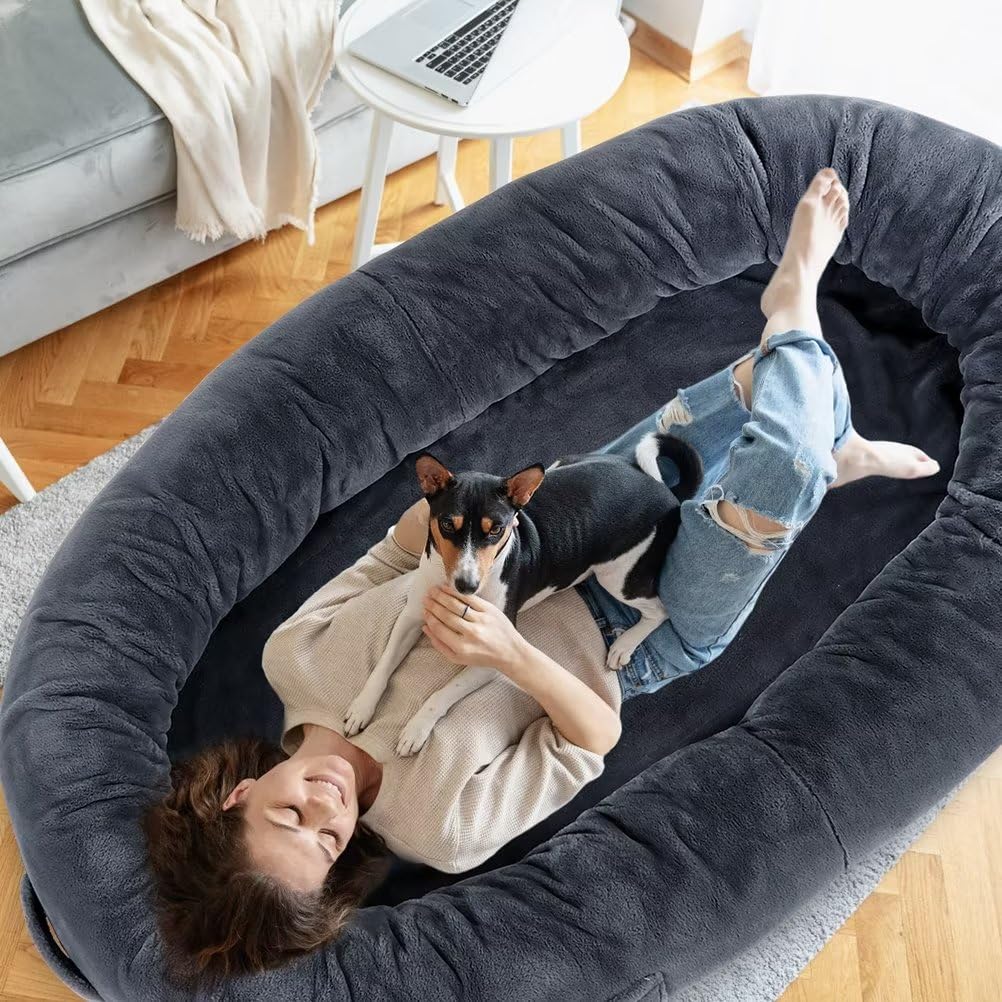 Fieiyob 12in bolster supports head and neck for relaxed rest.