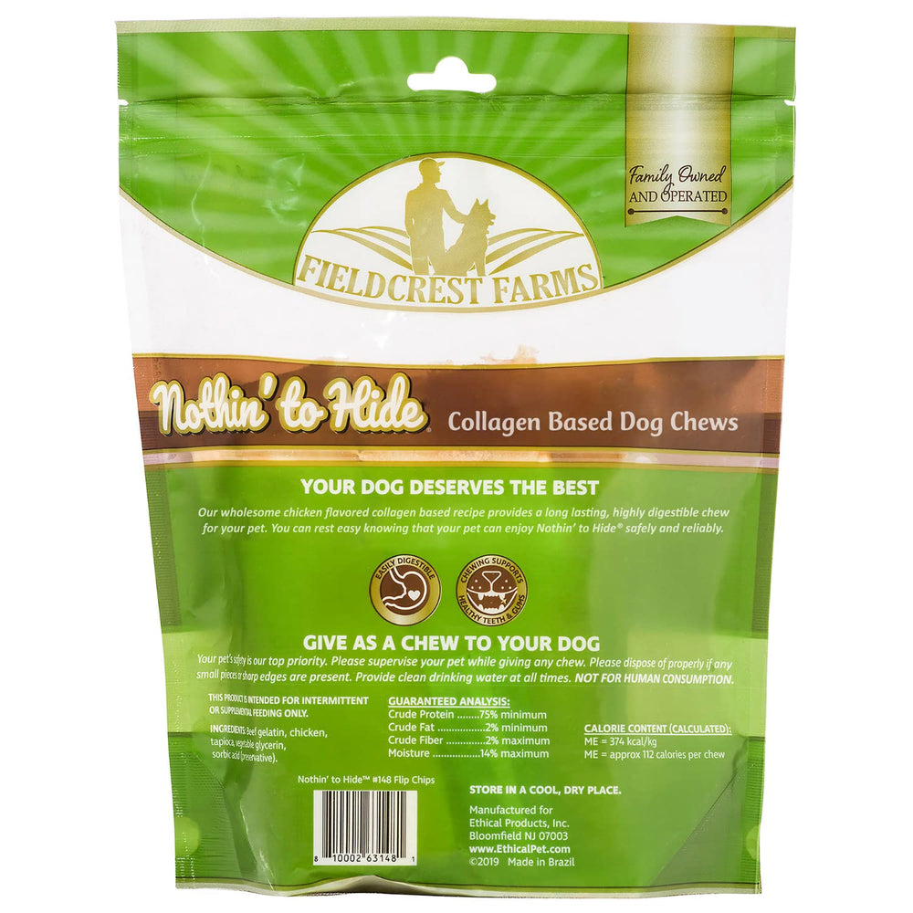 Fieldcrest Farms Nothin to Hide Flip Chips 3-pack chicken display