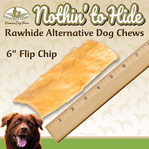 Fieldcrest Farms Nothin to Hide Flip Chips protein-packed nutrition in a tasty chew