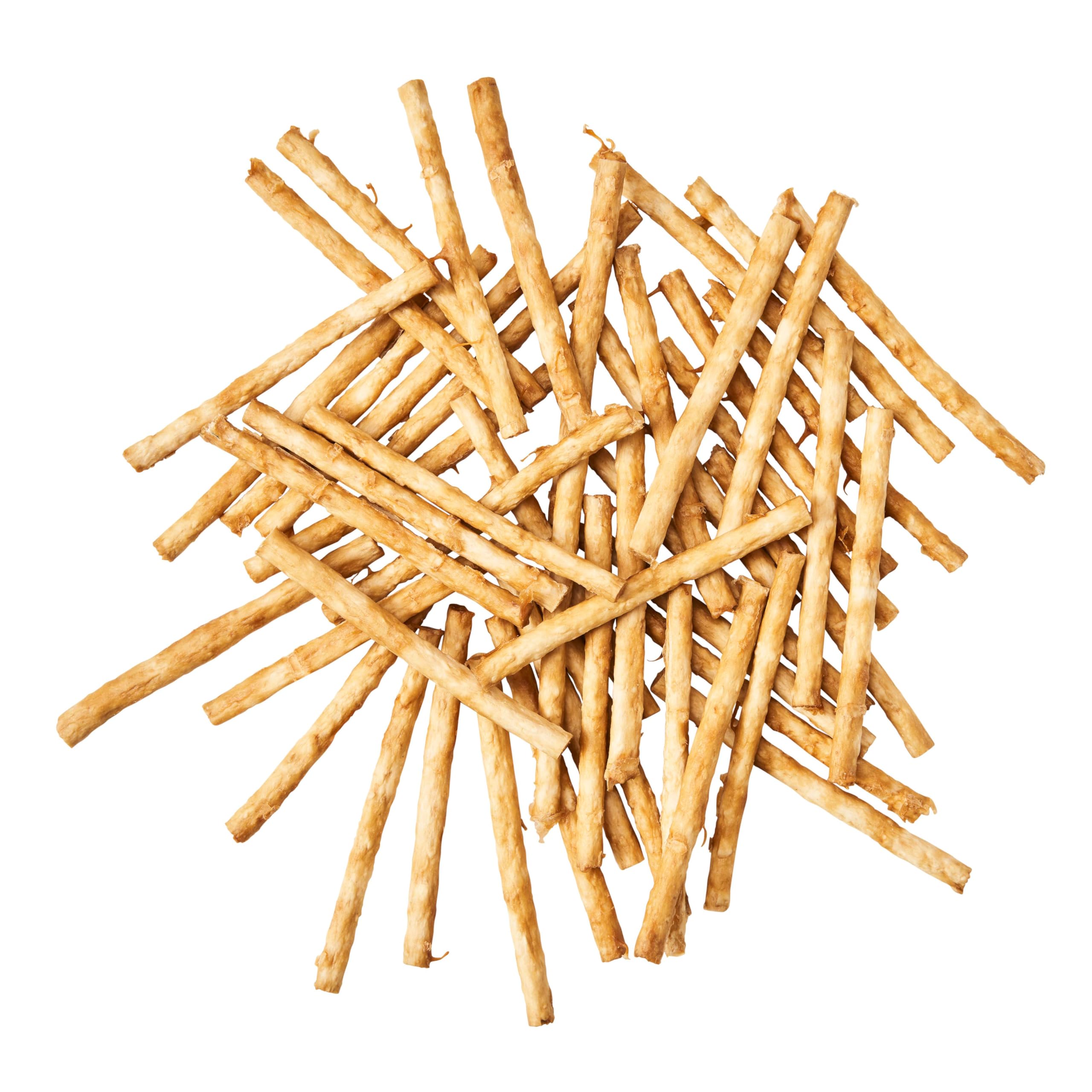Fieldcrest Farms Twist Stix chew scene demonstrates supervised safe chewing and control.