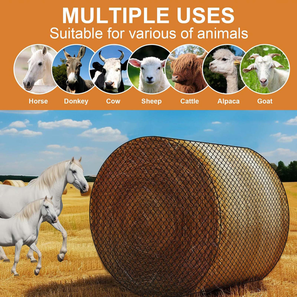 Fifatopo durable outdoor hay net resists wear and weather for long-term use.