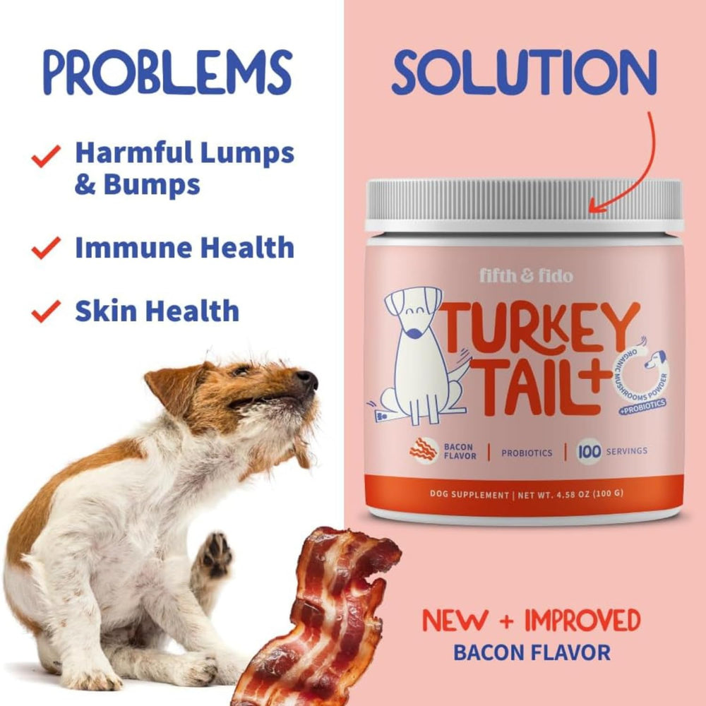 Fifth & Fido Lipoma Treatment reishi mushroom powder ingredient for vitality