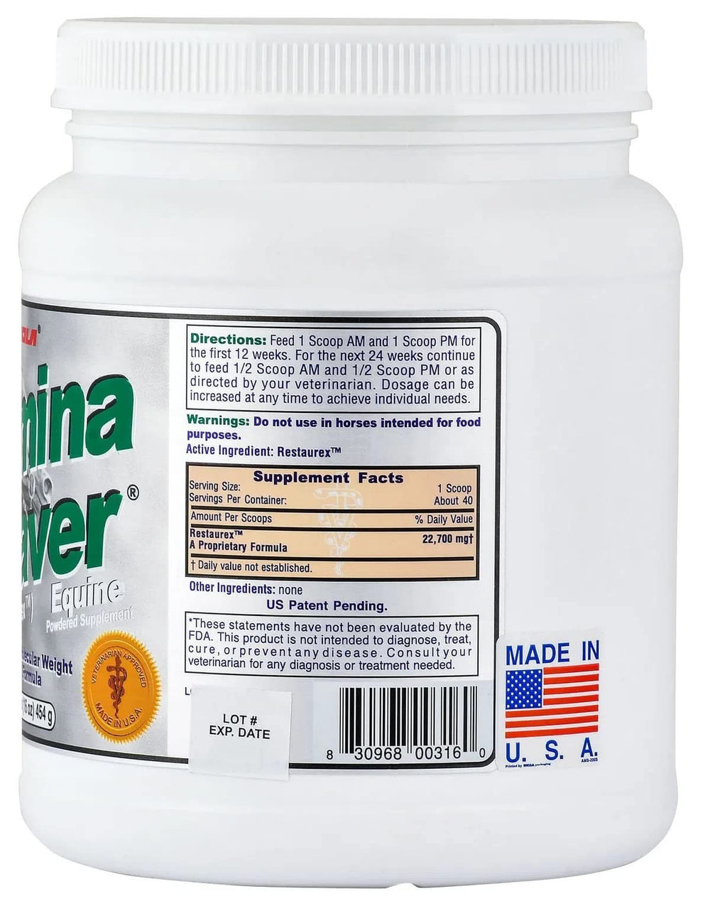 Figuerola LaminaSaver hoof health graphic highlighting keratin and collagen support possibilities.