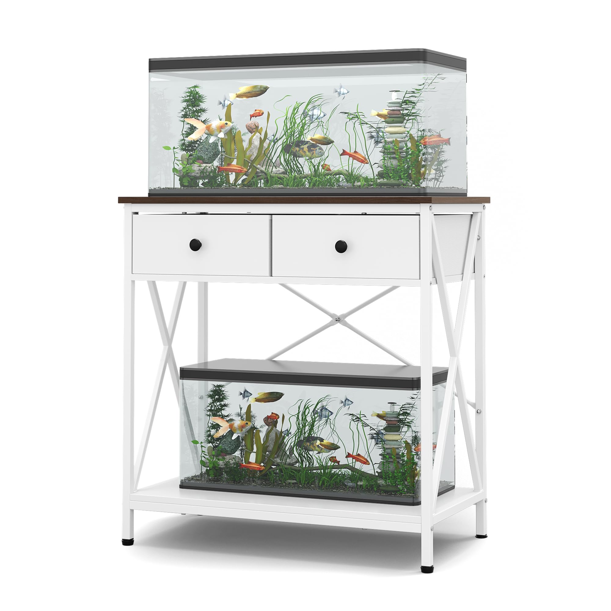 FILKO fish tank stand easy-assembly guide speeds setup