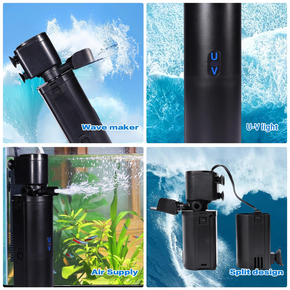 Finaqua quiet-operation unit runs quietly in bedrooms and offices.