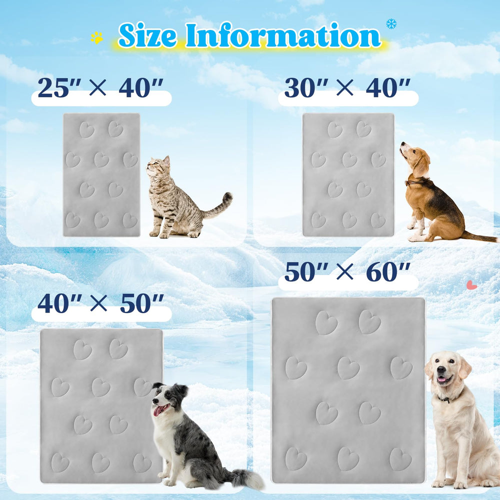 FineMay multi-use dog blanket used as throw, mat, or draped cooling layer.