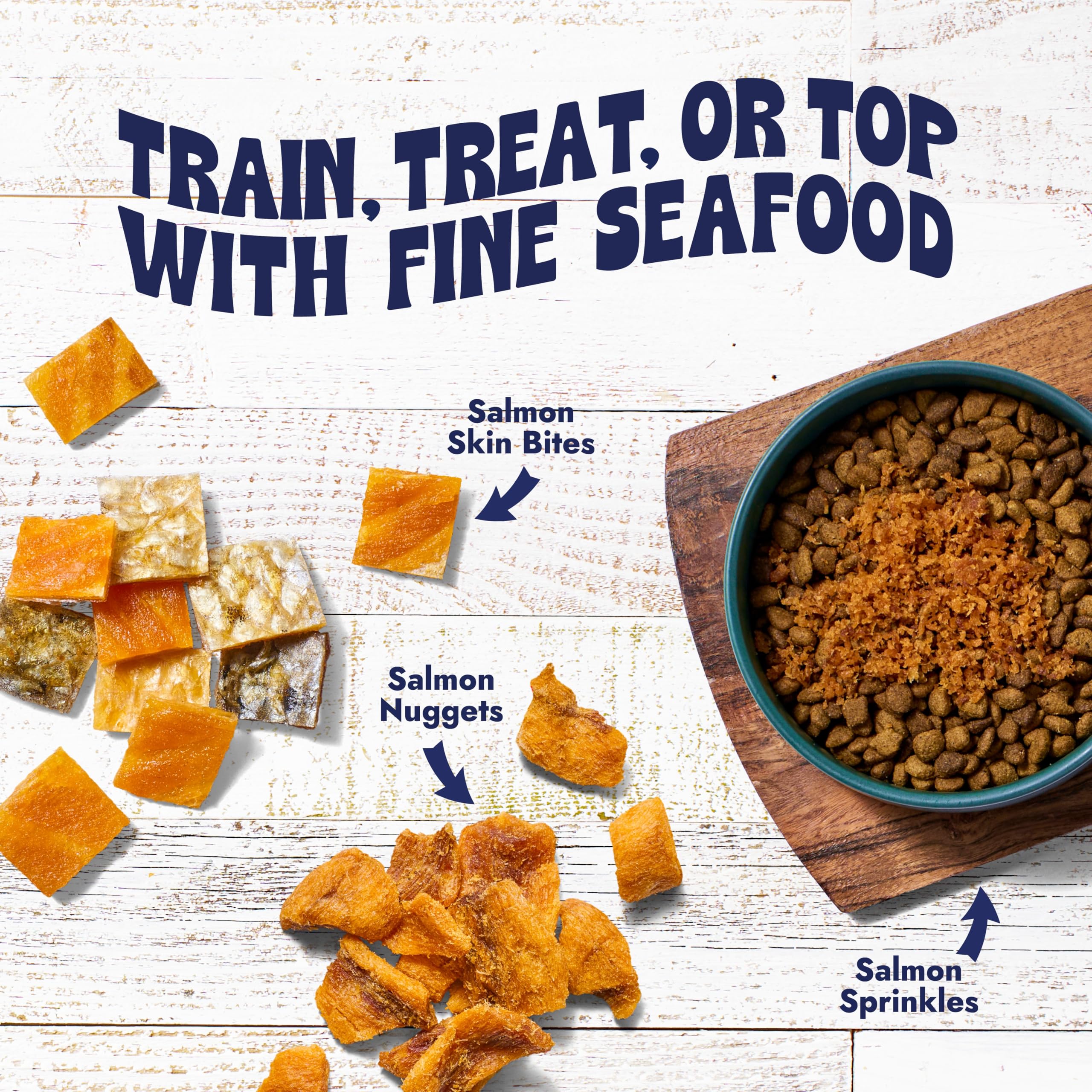 Finfare sashimi-grade salmon quality – premium protein for a tasty, protein-rich treat.