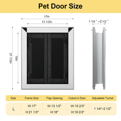 FingerPing silver aluminum frame adds sturdy, durable exterior framing.