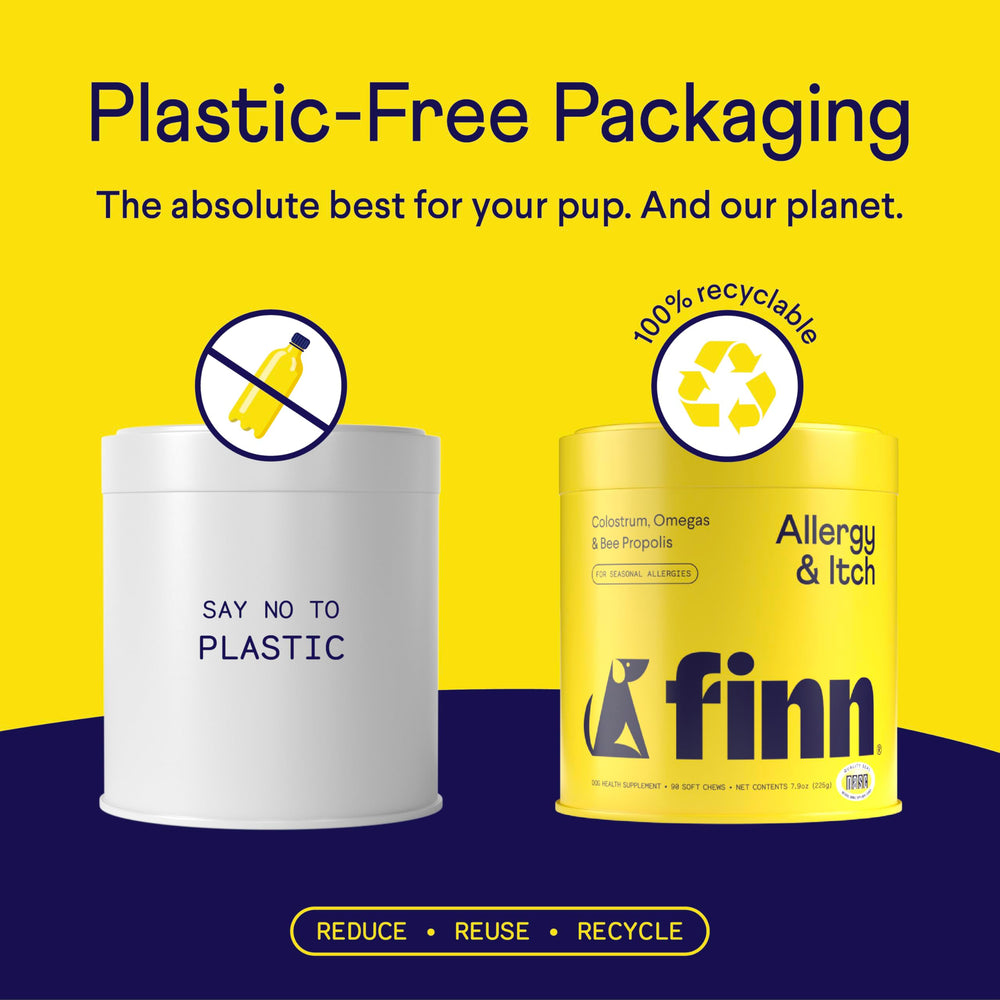 Finn Allergy & Itch NASC certificate badge image confirms quality and safety.