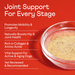 Finn Bone Broth Plus measuring scoop for easy dose with meals