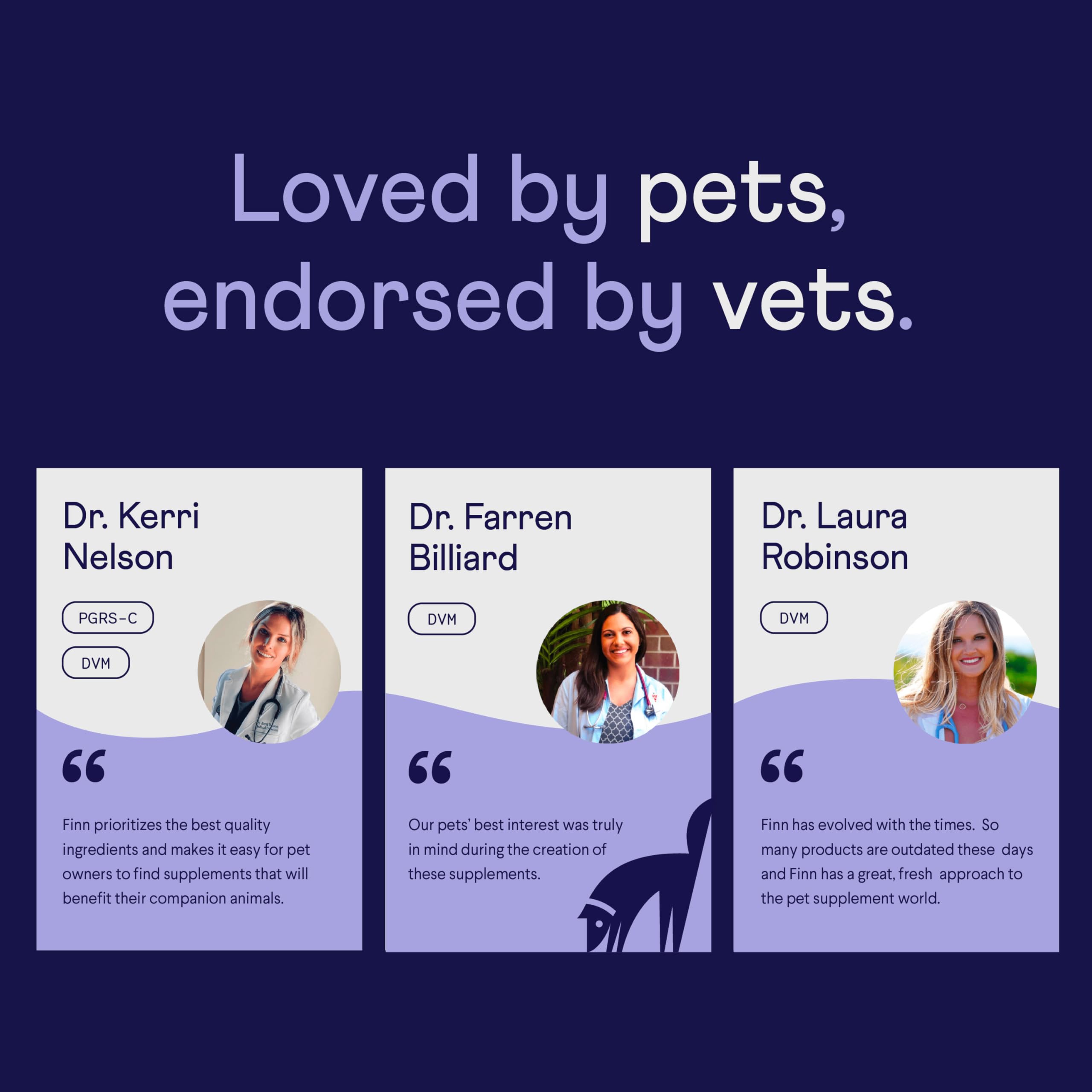 Finn Digestive Probiotics dogs enjoying chewy texture during playtime indicates easy administration.