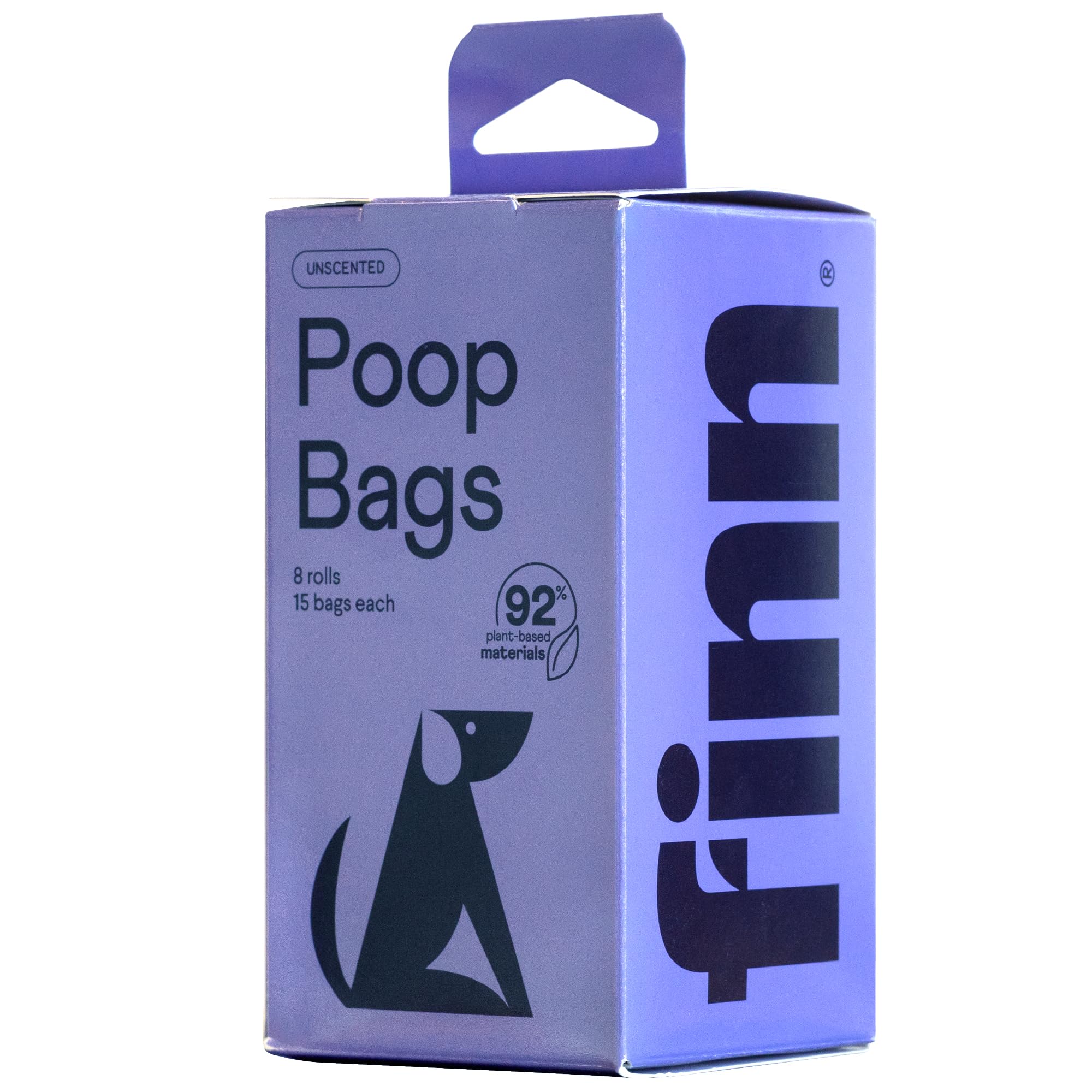 Finn clean break rolls with perforation allow smooth bag separation.