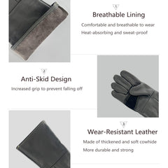 FIPASEN anti-slip seam protector glove improves grip when handling active animals.