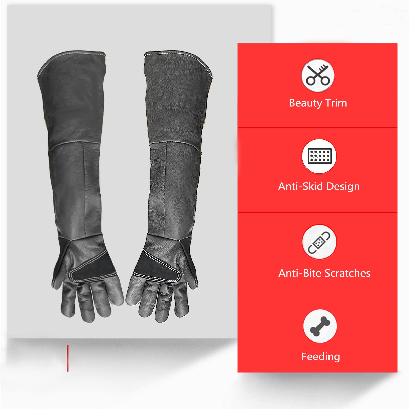 FIPASEN gloves for birds and poultry use enable safer training and handling.