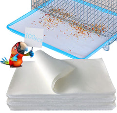 Firdnyohs bird cage liner sheet fits 11x20in cages for quick, clean changes.