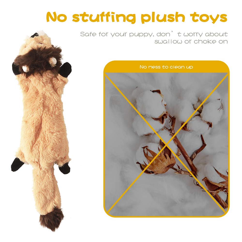 Fireor durable soft plush with strong stitching for chewers