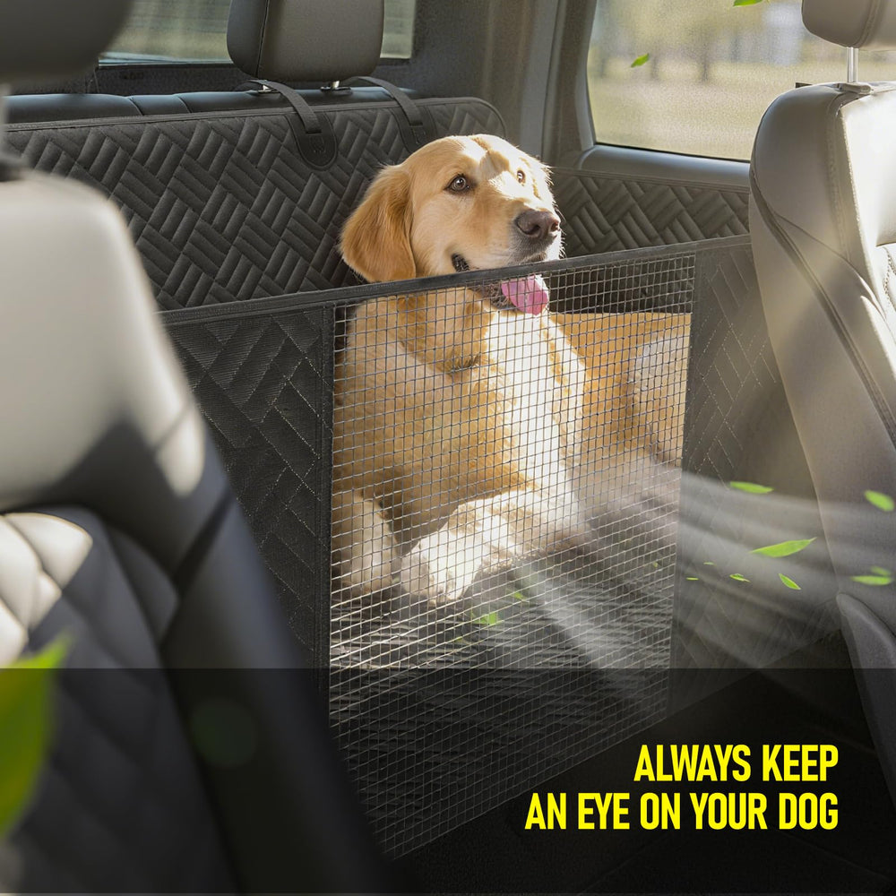FIRSTWELL extended 40-percent-space design lets dogs stretch out comfortably
