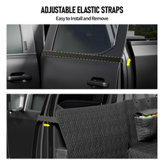 FIRSTWELL patented design dog seat cover for secure fit and quick installation