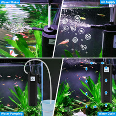 The fishkeeper filter activated-carbon odor-removal improves tank scent and freshness.