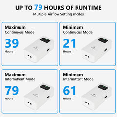 fishkeeper battery powered aquarium air pump USB rechargeable for convenient charging