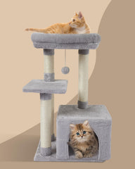FISH&NAP cat tree stable base during assembly