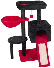 FISH&NAP cat tree base board offers stable support for indoor kittens.