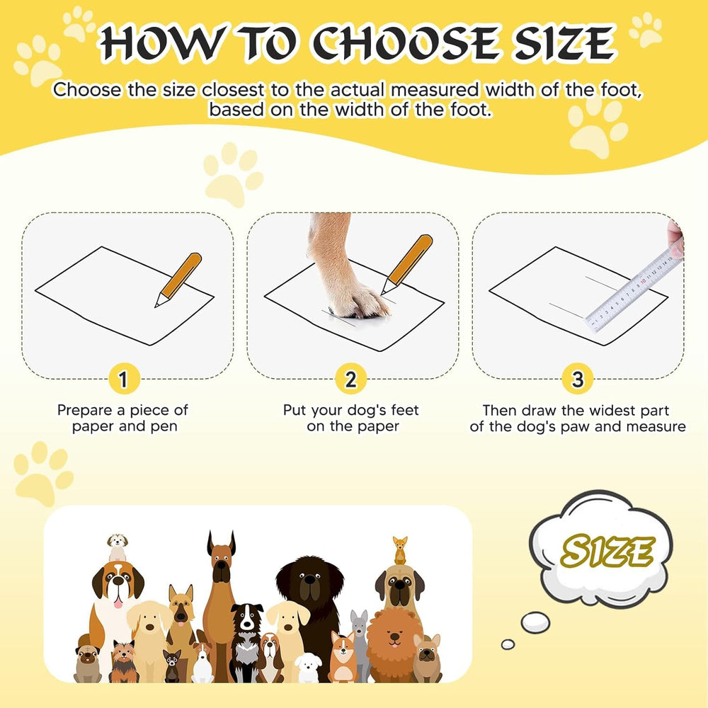 FISHOAKY dog shoes have a large opening for easy on/off.