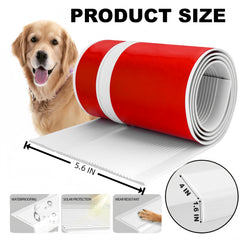 FITHUGOO dog-cat scratching guard shields furniture and walls.