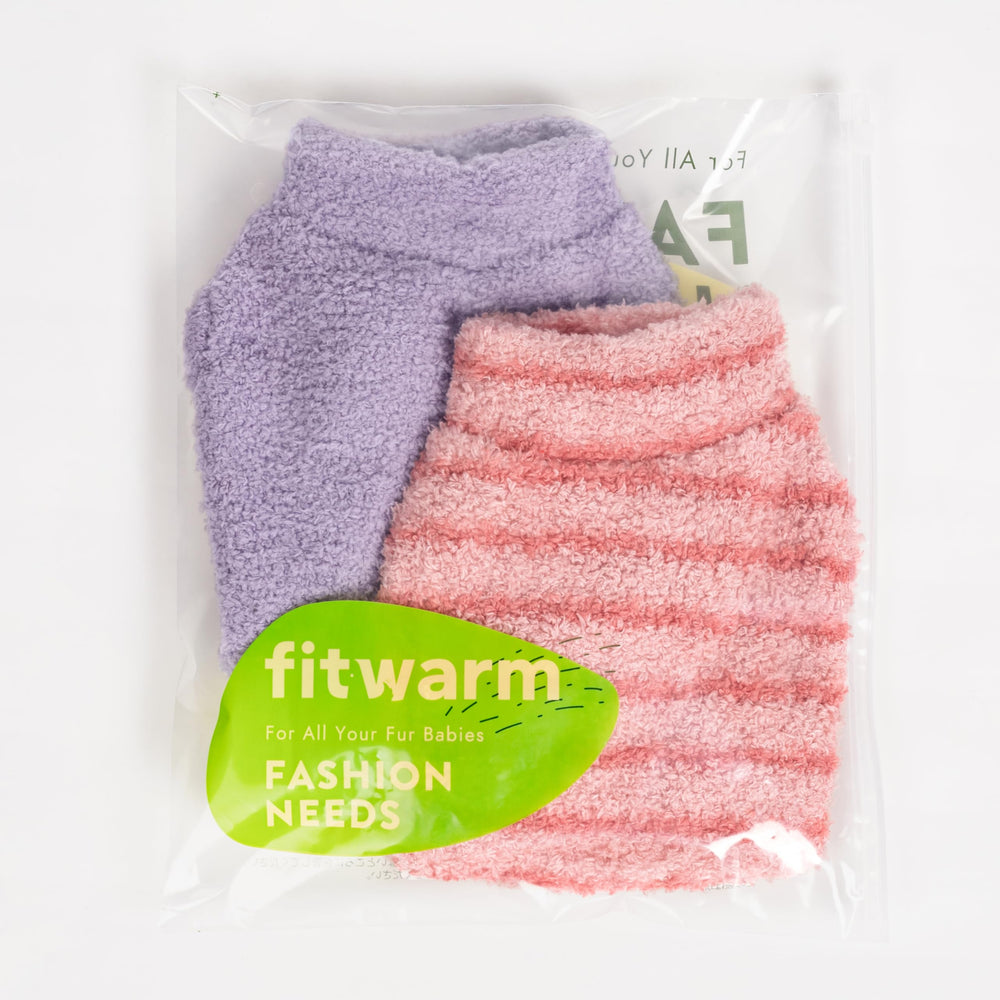 Fitwarm cozy fleece sweater suited for nap times and indoor lounging