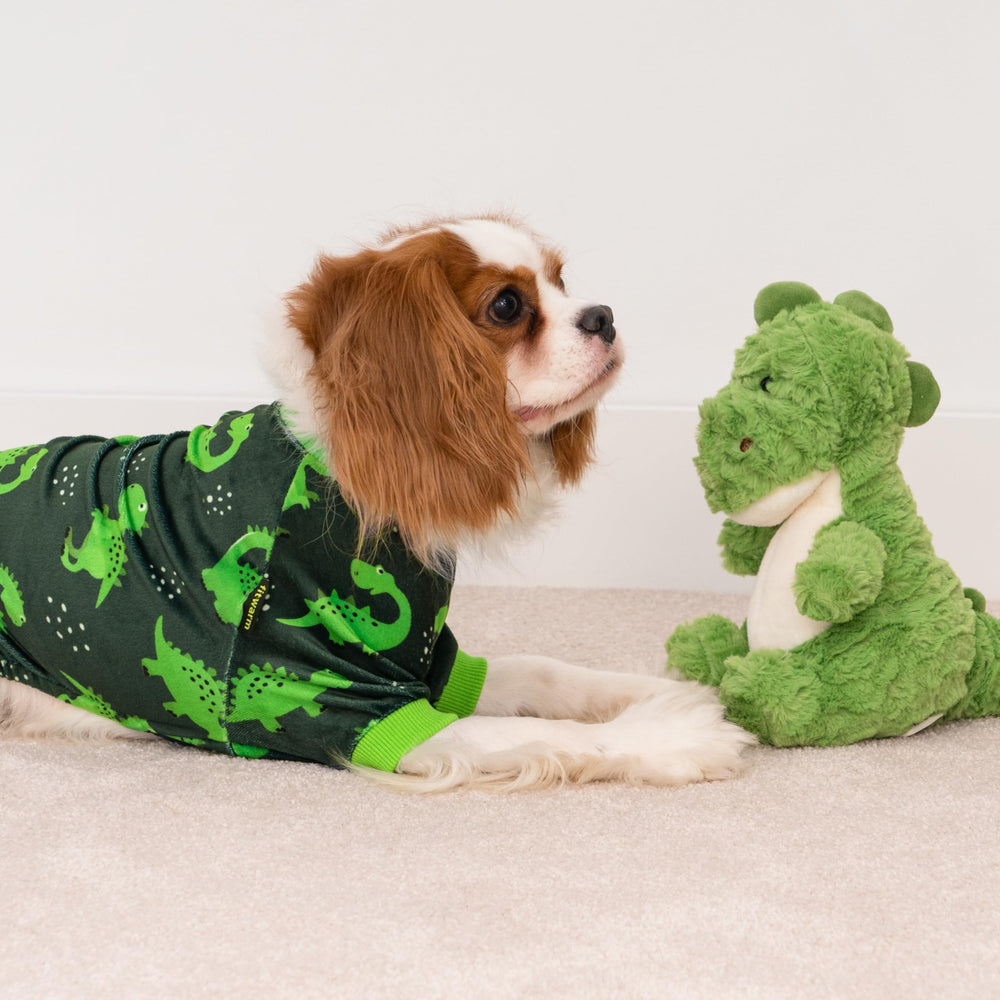 Fitwarm dog pajamas encourage relaxed sleeping and cozy lounging at home