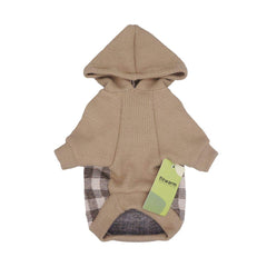 Fitwarm Dog Hoodie hood and collar detail offers a secure, stylish fit.