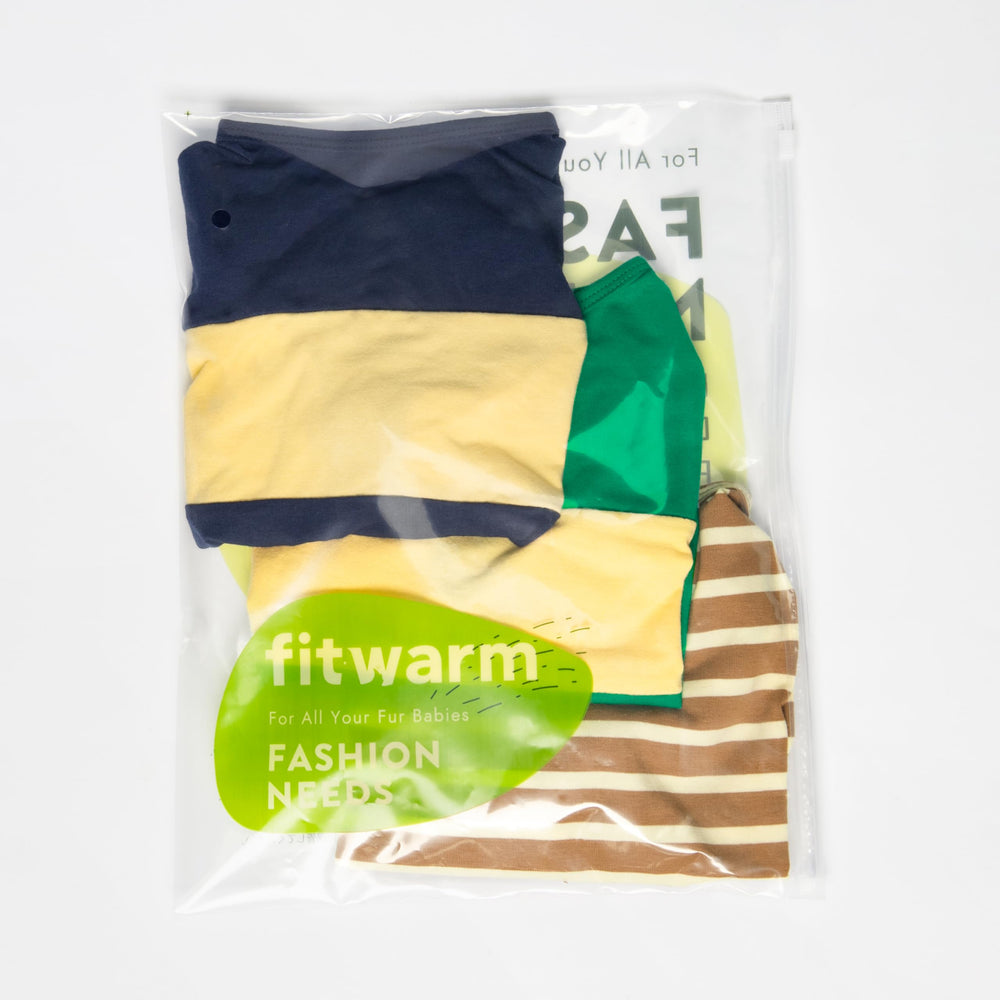 Fitwarm dog shirt wear-tested on models for comfortable fit.