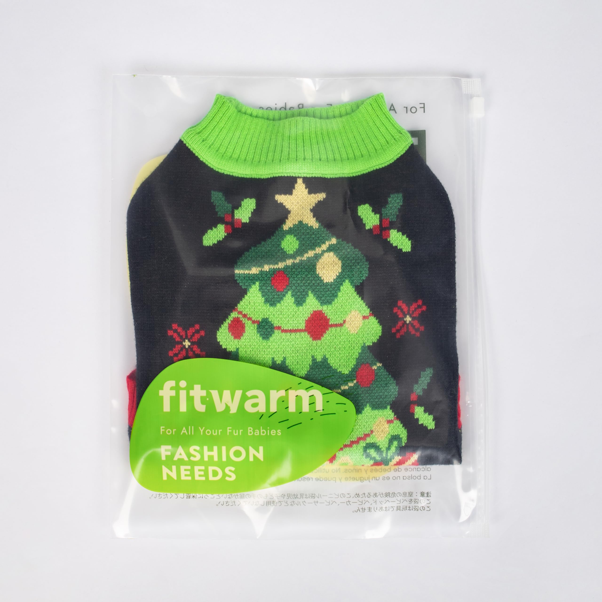 Fitwarm dog winter outfit ready for festive walks and gatherings