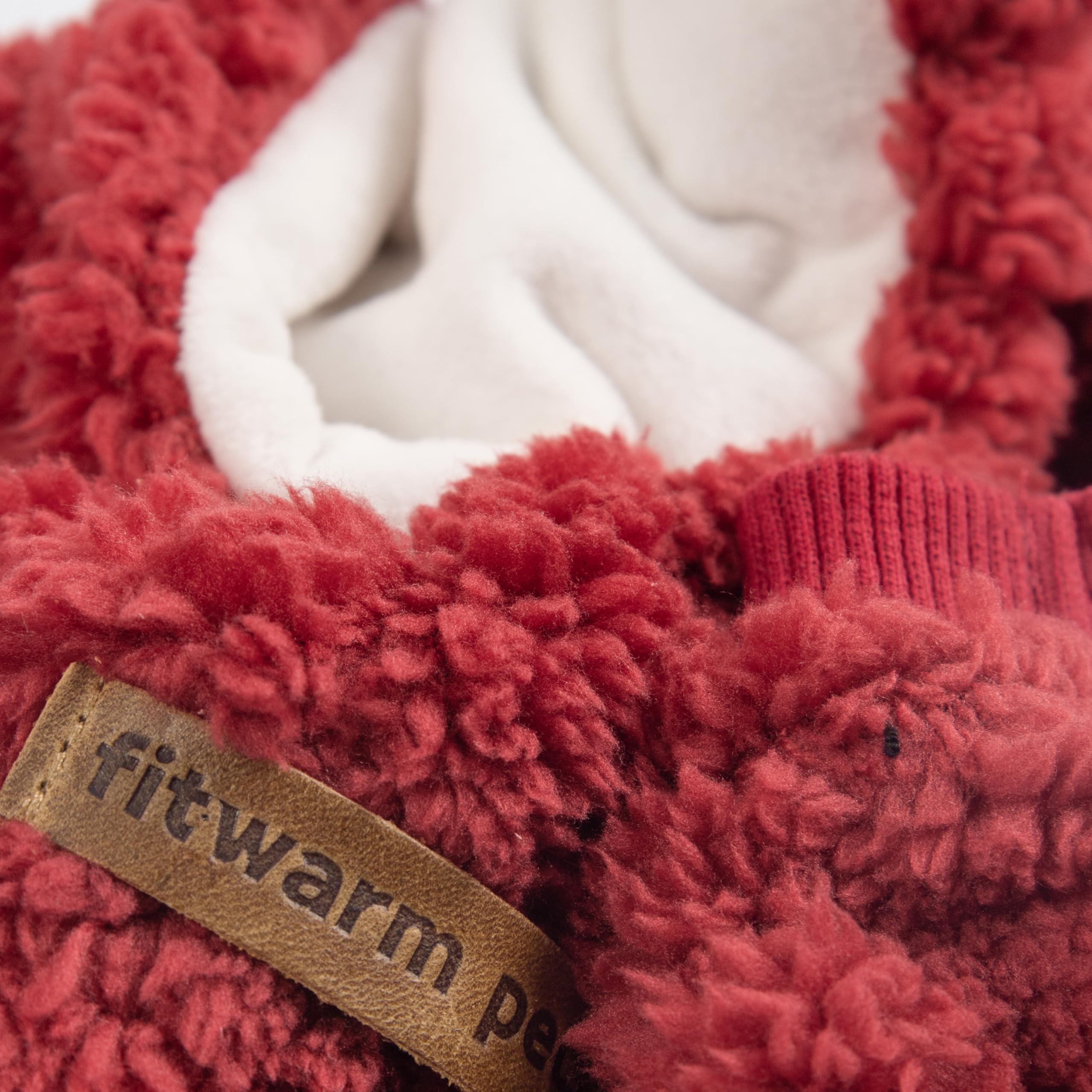 Fitwarm easy-on-off wear-tested design on dog supports flexible movement